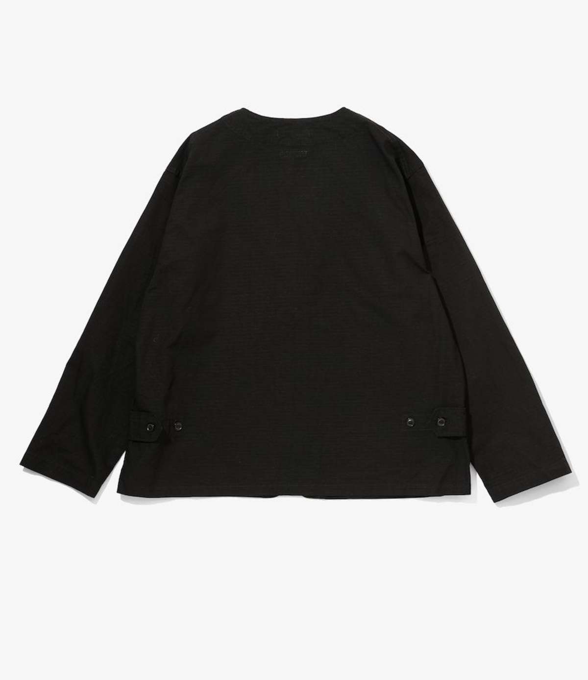 Engineered Garments Cardigan Jacket - Black Cotton Ripstop