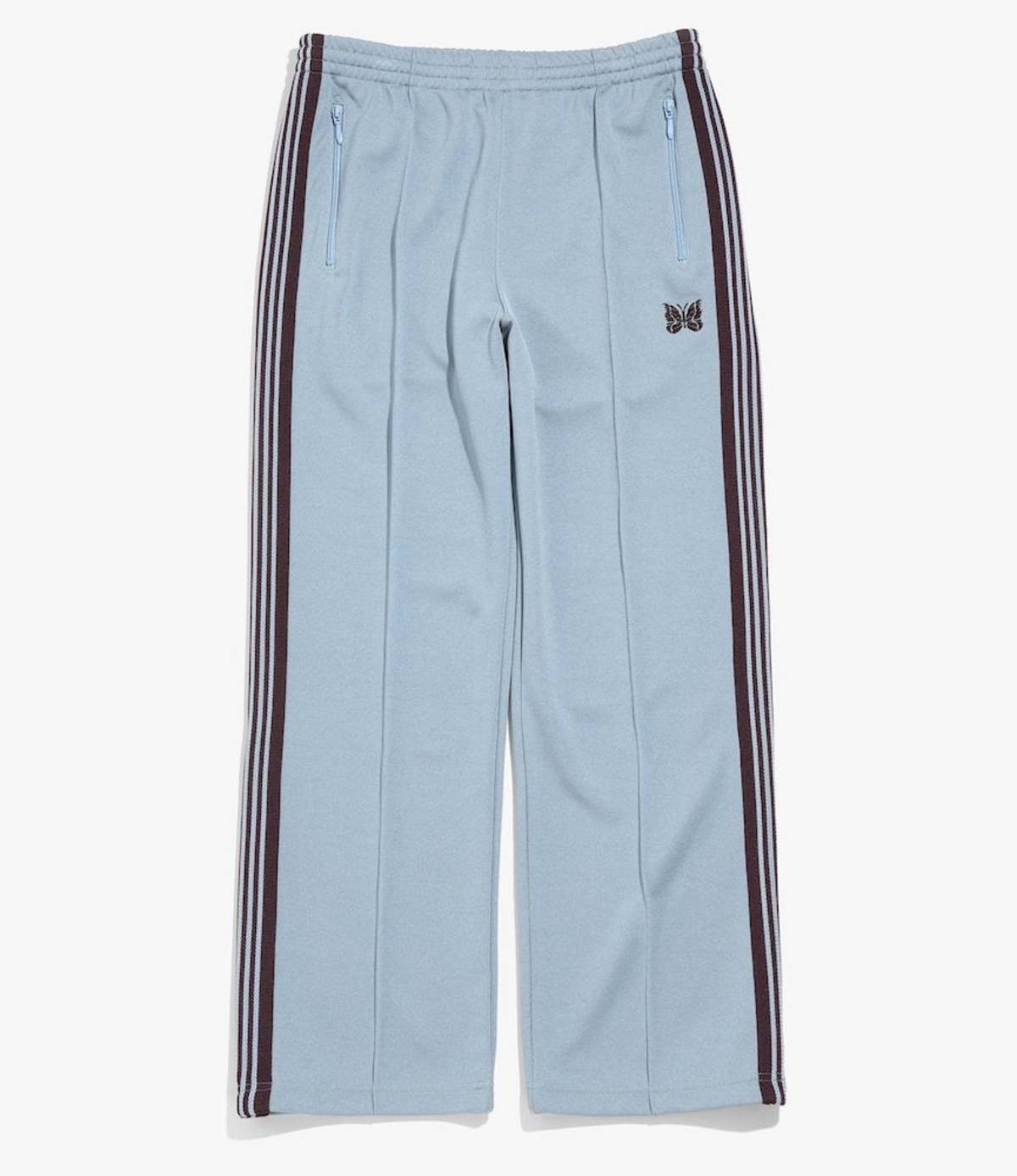 Needles Track Pant - Poly Smooth/Sax Blue | Garmentory