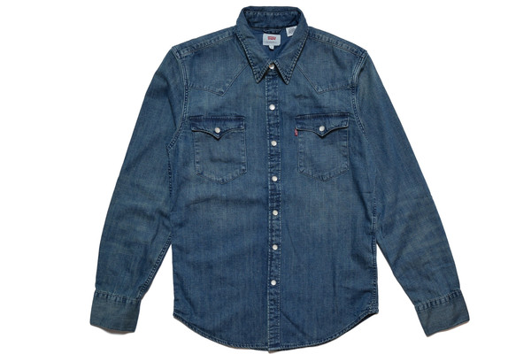 Levis Red Tab LEVIS SANDY TINT BARSTOW WESTERN SHIRT Levis Red Tab LEVIS SANDY TINT BARSTOW WESTERN SHIRT