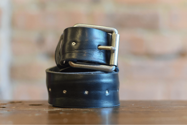 Milworks Black Leather Belt Milworks Black Leather Belt