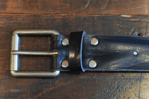 Milworks Black Leather Belt Milworks Black Leather Belt