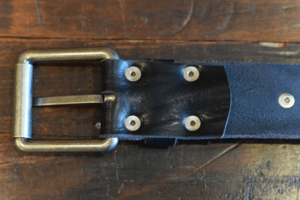 Milworks Black Leather Belt Milworks Black Leather Belt