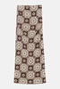 Women's Nanushka Sibi Skirt - Brown Tile Print - Thumbnail 1