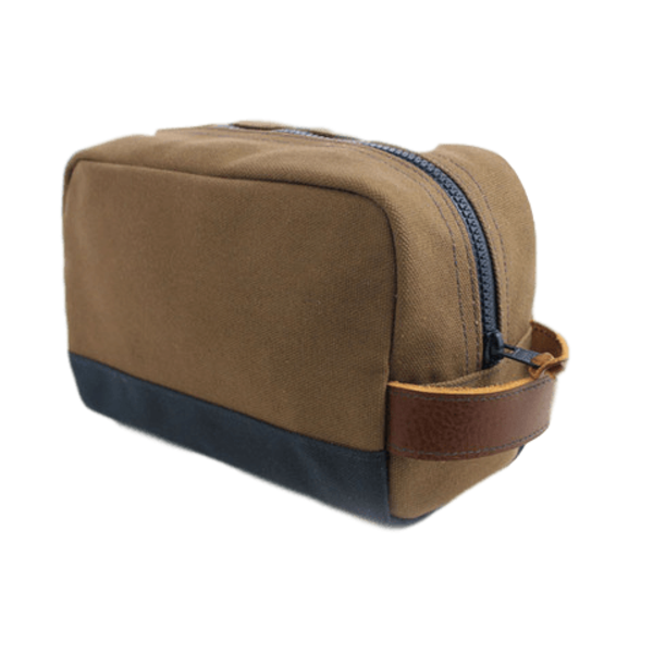 Owen & Fred Hey Handsome Shaving Kit Bag Brown Owen & Fred Hey Handsome Shaving Kit Bag Brown