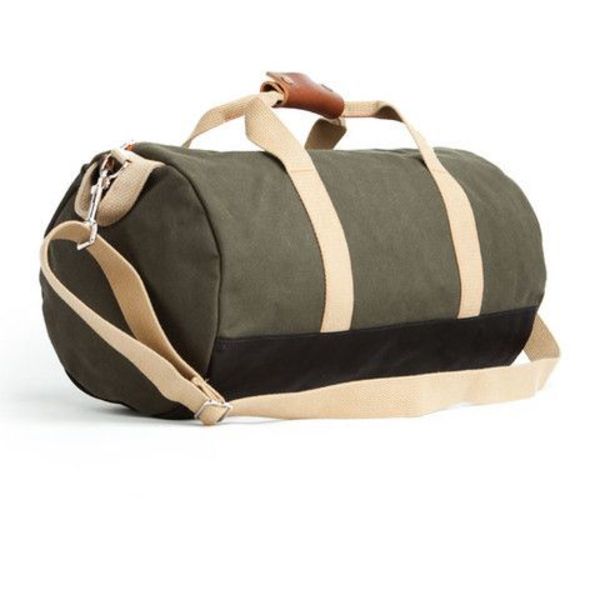 Owen & Fred "Work Hard, Play Hard" Duffel Army Green Owen & Fred "Work Hard, Play Hard" Duffel Army Green