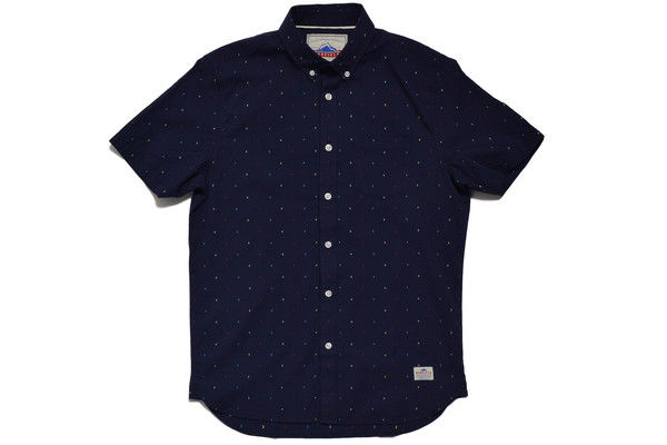 Penfield Cambria Woven Pattern Short Sleeve Shirt Penfield Cambria Woven Pattern Short Sleeve Shirt