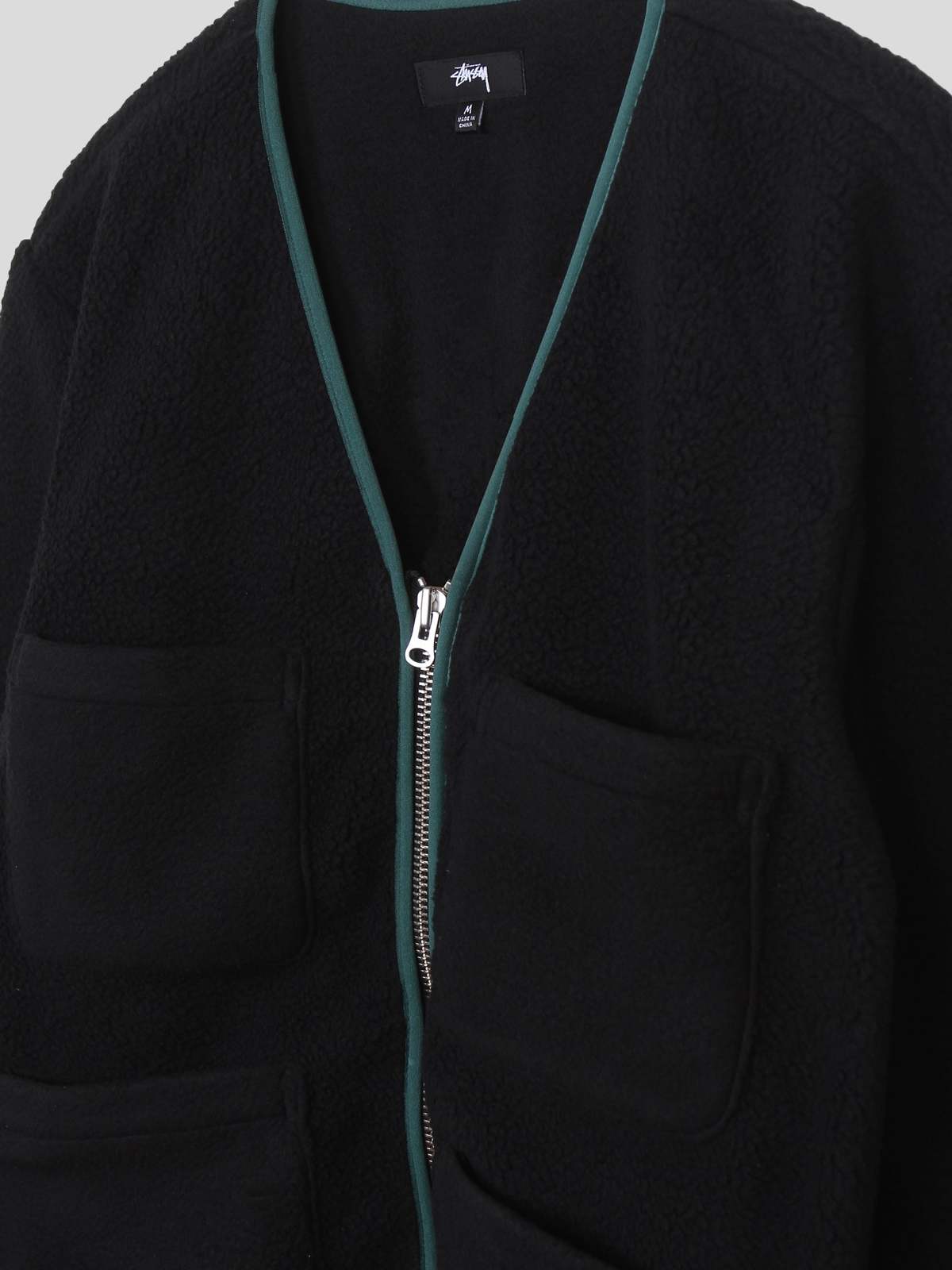 Stussy Polar Fleece Cardigan - Image 3 of 4