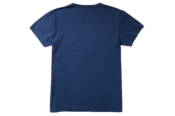 RRL DUNGEON BLUE CREWNECK T-SHIRT RRL DUNGEON BLUE CREWNECK T-SHIRT