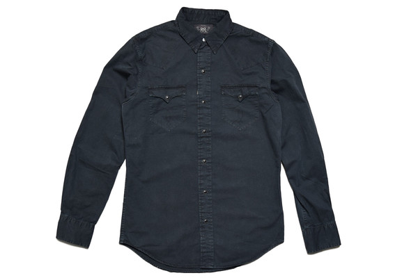 RRL Heritage Western Shirt - Black RRL Heritage Western Shirt - Black