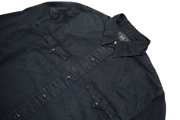 RRL Heritage Western Shirt - Black RRL Heritage Western Shirt - Black