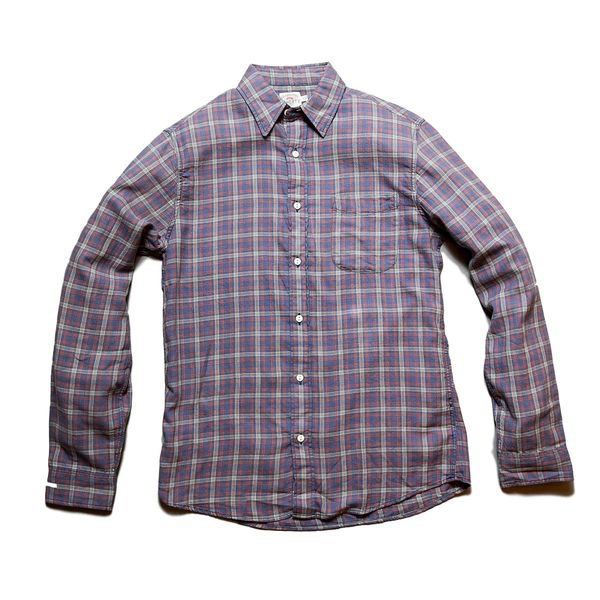 Faherty Brand Ventura Shirt Dusty Blue/Orange Faherty Brand Ventura Shirt Dusty Blue/Orange