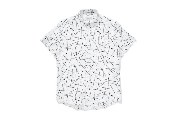 Saturdays NYC Saturdays Esquina Shirt Marks Print Saturdays NYC Saturdays Esquina Shirt Marks Print