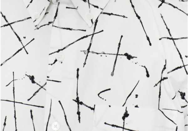 Saturdays NYC Saturdays Esquina Shirt Marks Print Saturdays NYC Saturdays Esquina Shirt Marks Print