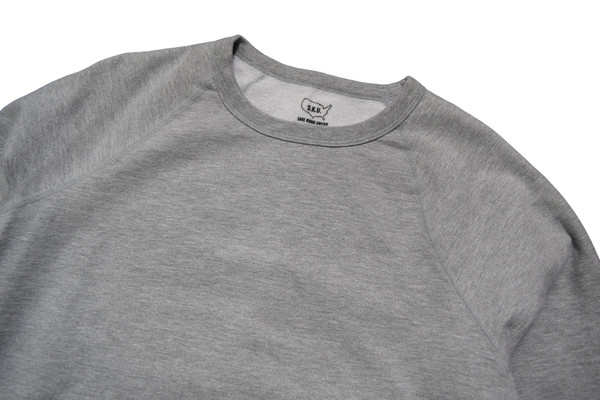 Save Khaki Heather Fleece Crew Save Khaki Heather Fleece Crew