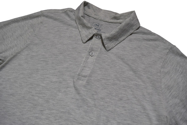 Save Khaki Heather Jersey Polo Oatmeal Save Khaki Heather Jersey Polo Oatmeal