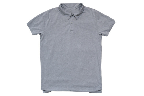 Save Khaki Heather Jersey Polo Storm Blue Save Khaki Heather Jersey Polo Storm Blue