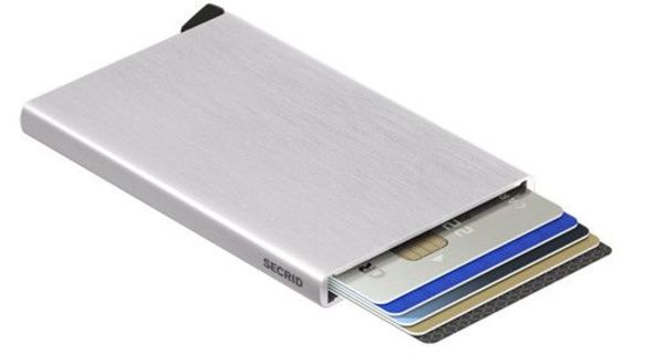 Secrid Cardprotector Brushed Silver Secrid Cardprotector Brushed Silver