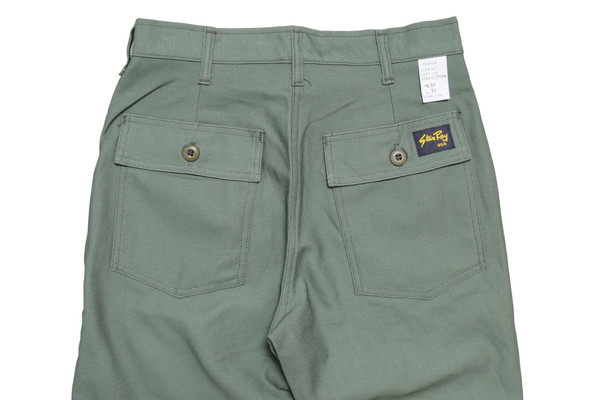 Stan Ray Taper Fatigue Pant Olive Sateen Stan Ray Taper Fatigue Pant Olive Sateen