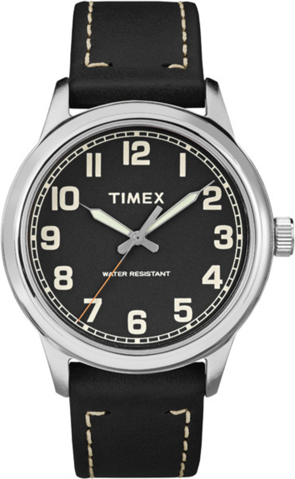 Timex Heritage Black Dial Black Strap Timex Heritage Black Dial Black Strap