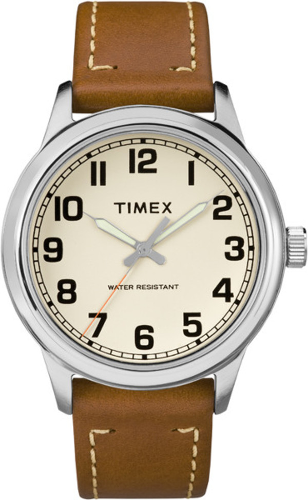 Timex Heritage Cream Dial Tan Strap Timex Heritage Cream Dial Tan Strap