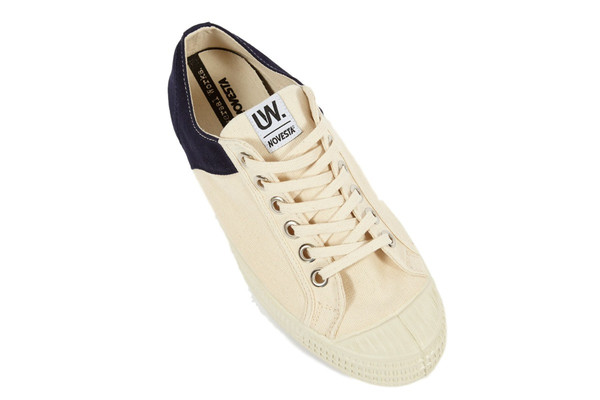 Universal Works X Novesta Star Master UW Two-Tone In Navy/Ecru Canvas Universal Works X Novesta Star Master UW Two-Tone In Navy/Ecru Canvas