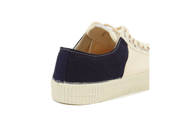 Universal Works X Novesta Star Master UW Two-Tone In Navy/Ecru Canvas Universal Works X Novesta Star Master UW Two-Tone In Navy/Ecru Canvas