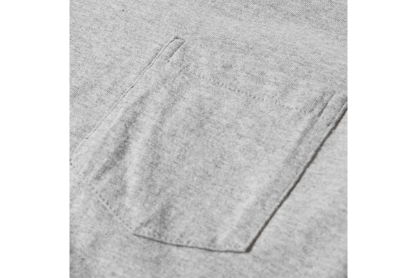 Velva Sheen Crew Neck Pocket Tee - Heather Grey 2 Pack Velva Sheen Crew Neck Pocket Tee - Heather Grey 2 Pack