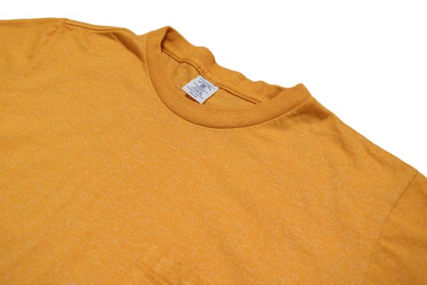 Velva Sheen Twist Pocket Tee Heather Gold Velva Sheen Twist Pocket Tee Heather Gold