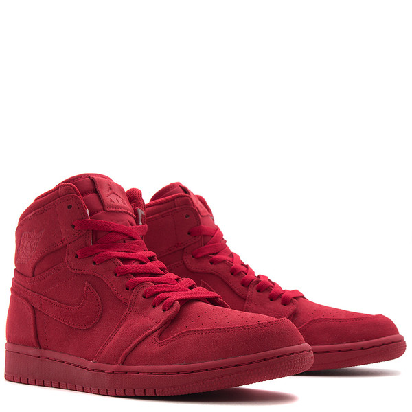 JORDAN 1 RETRO HIGH RED SUEDE / GYM RED JORDAN 1 RETRO HIGH RED SUEDE / GYM RED