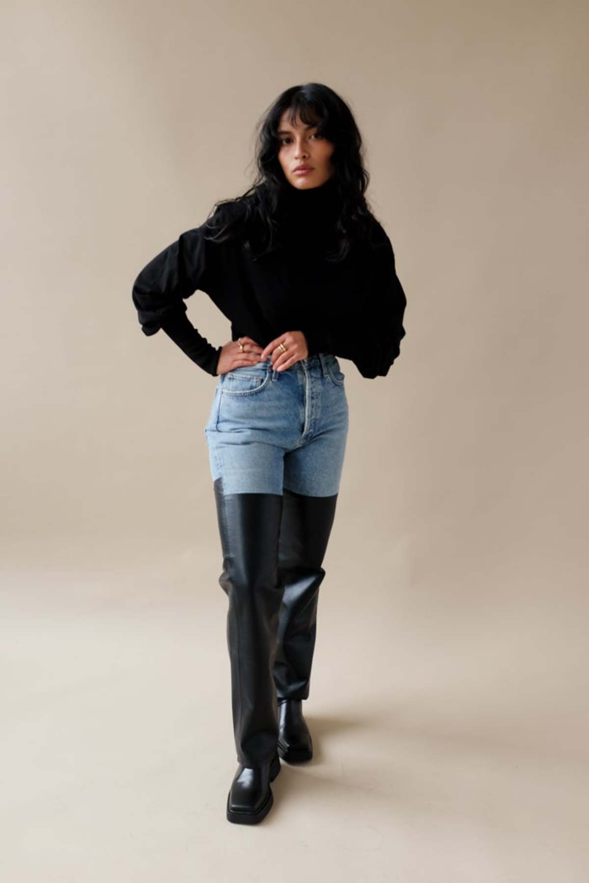 Just Female ADAPT KNIT BLOUSE - Image 3 of 4