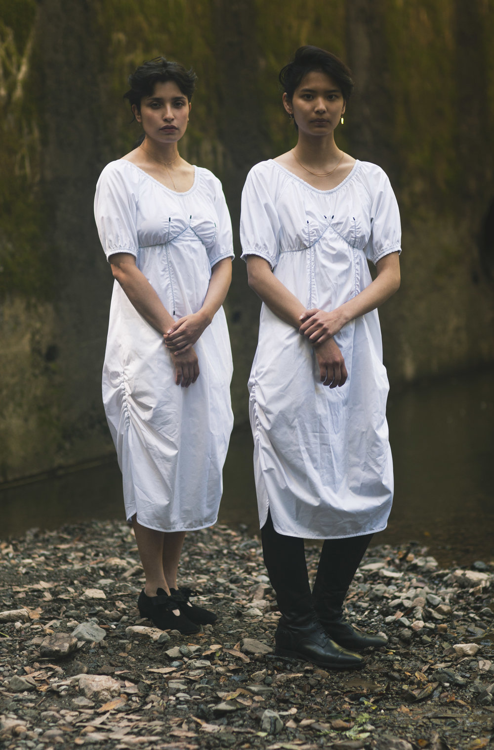 VEJAS PEASANT YOKE DRESS Garmentory