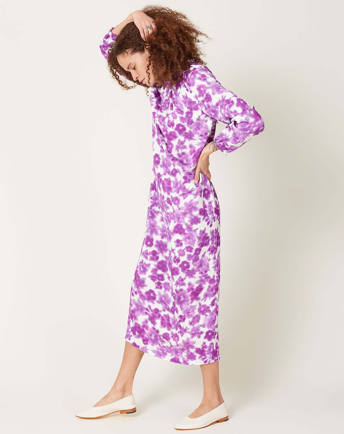 Christian Wijnants Devon Dress - Magenta Arenaria - Image 2 of 4