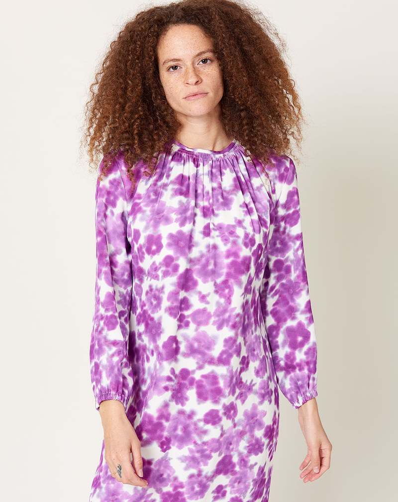 Christian Wijnants Devon Dress - Magenta Arenaria