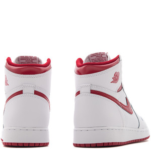 JORDAN 1 RETRO HIGH OG GS METALLIC RED / WHITE JORDAN 1 RETRO HIGH OG GS METALLIC RED / WHITE