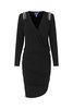 Cras Dallas Dress - Black - Thumbnail 2