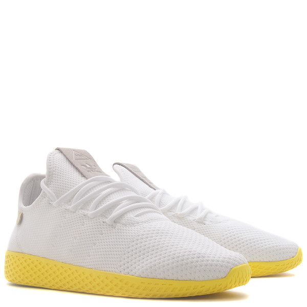 ADIDAS ORIGINALS BY PHARRELL TENNIS HU WHITE / YELLOW ADIDAS ORIGINALS BY PHARRELL TENNIS HU WHITE / YELLOW