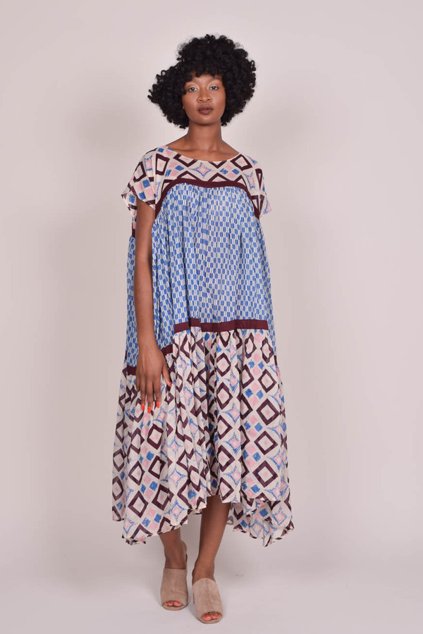 Yvonne S Wind Dress - Blue Yvonne S Wind Dress - Blue