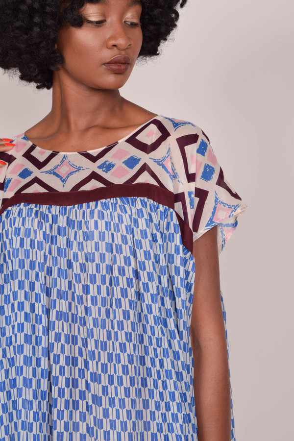 Yvonne S Wind Dress - Blue Yvonne S Wind Dress - Blue