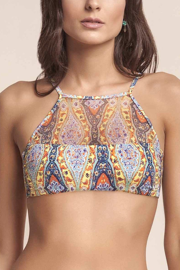 Saha Roots Sporty Mesh Top - Multi Print Saha Roots Sporty Mesh Top - Multi Print