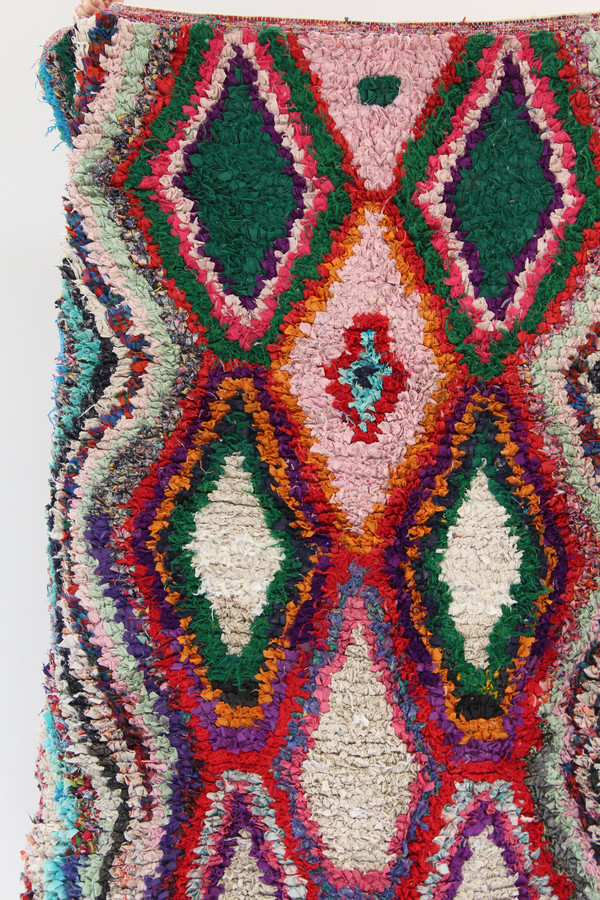 Artist Boucherouite Rug M1 17 5 Artist Boucherouite Rug M1 17 5