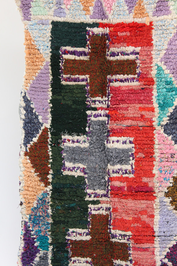 Artist Boucherouite Rug M1 17 6 Artist Boucherouite Rug M1 17 6