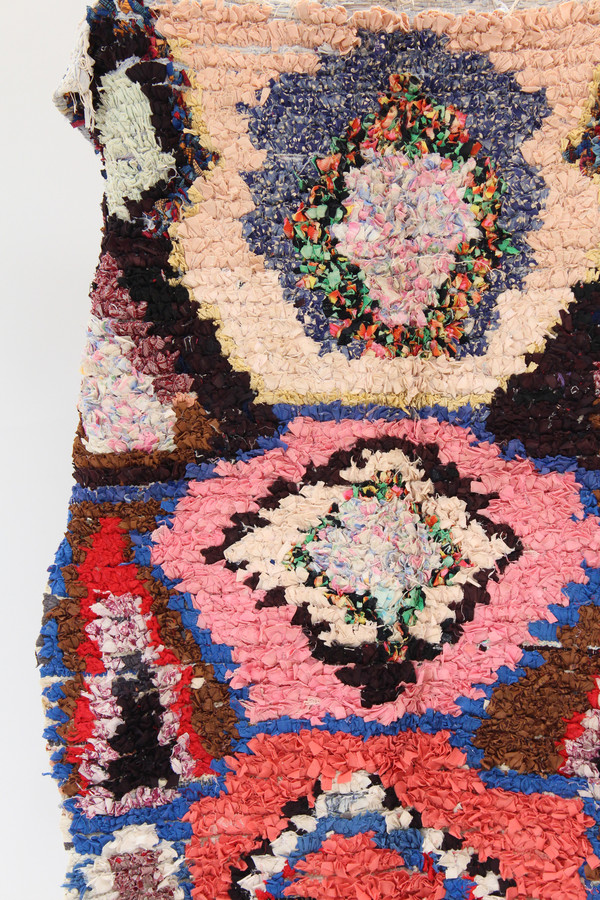Artist Boucherouite Rug M1 17 7 Artist Boucherouite Rug M1 17 7