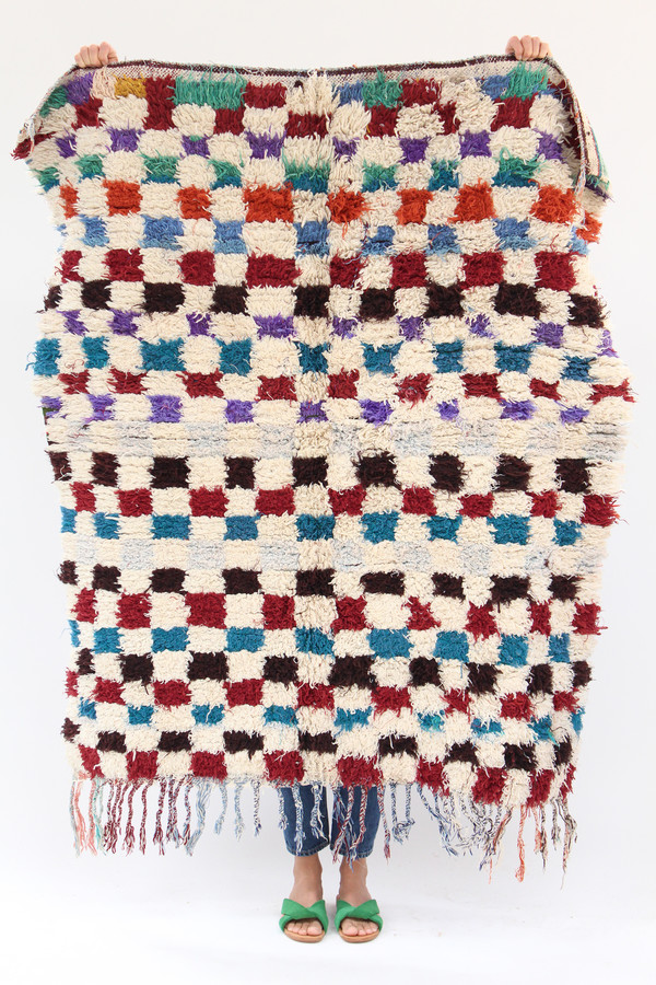 Artist Boucherouite Rug M1 17 9 Artist Boucherouite Rug M1 17 9