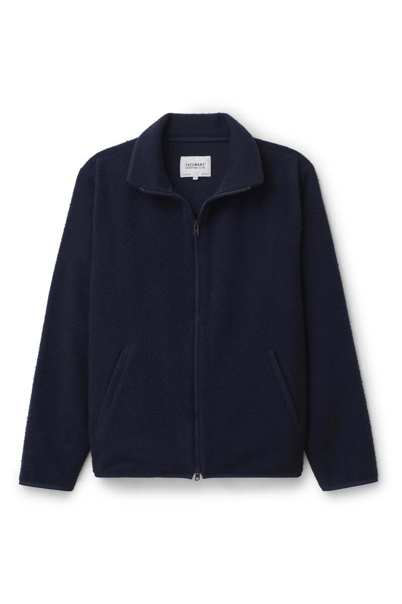Freemans Sporting Club Casentino Wool Jacket - Navy | Garmentory