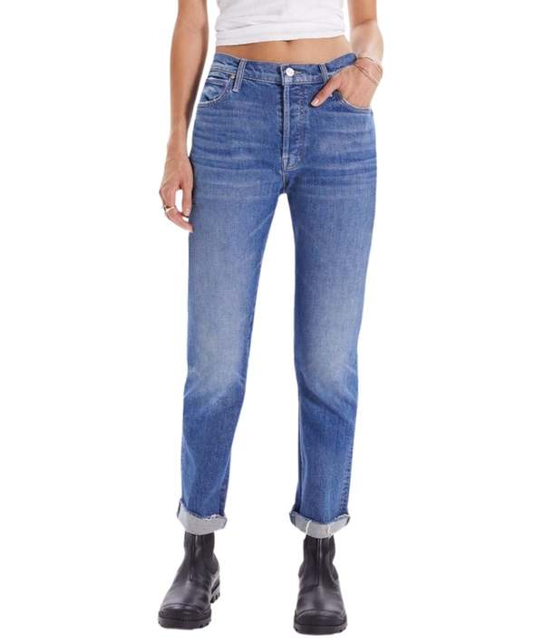 Mother Denim The Scrapper Cuff Ankle 
