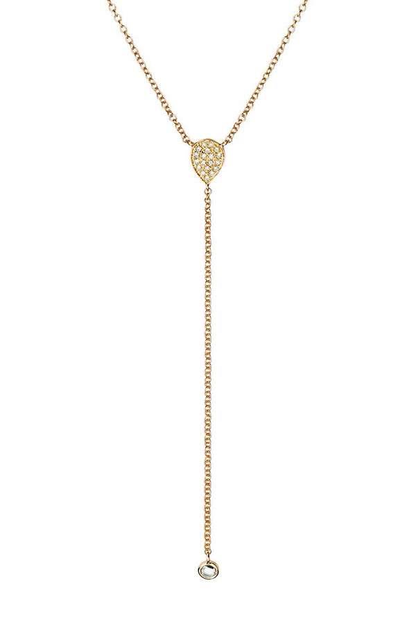 EF Collection Diamond Mini Teardrop Lariat EF Collection Diamond Mini Teardrop Lariat