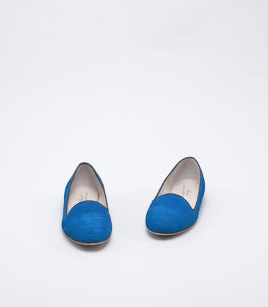 Anniel Smoking Slipper - Cobalt Anniel Smoking Slipper - Cobalt