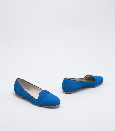 Anniel Smoking Slipper - Cobalt Anniel Smoking Slipper - Cobalt