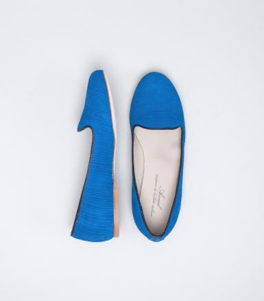 Anniel Smoking Slipper - Cobalt Anniel Smoking Slipper - Cobalt