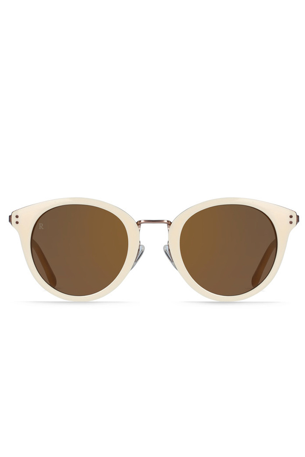 Potrero Sunglasses- Bone/ Rose Gold Potrero Sunglasses- Bone/ Rose Gold
